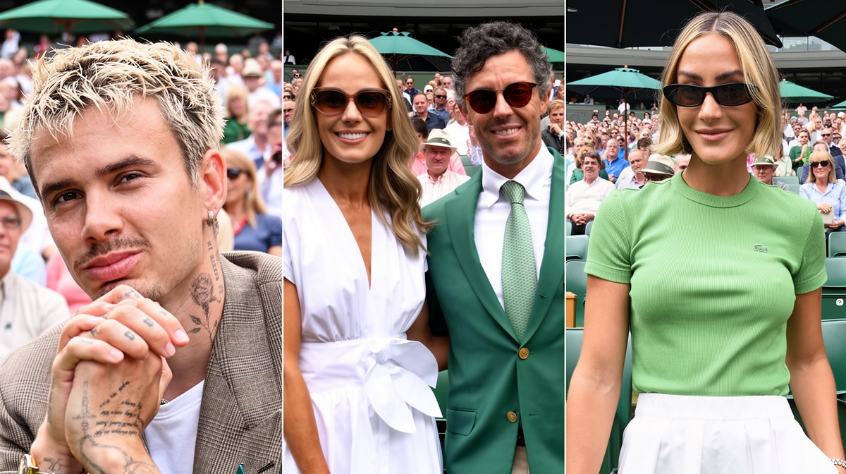 曼城足球体育 - 24小时直击 | Wimbledon 2026 第3日：、Rory McIlroy与Frankie Bridge 现场观战 - 曼城足球